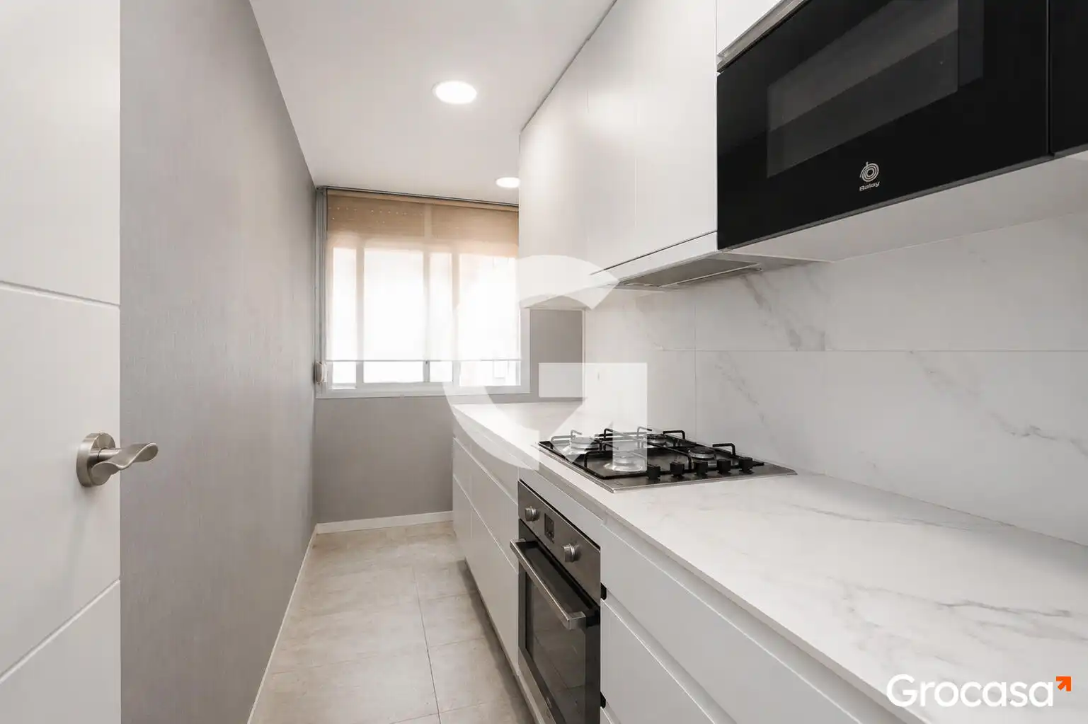 Kitchen of Flat for sale in Cornellà de Llobregat  with Air Conditioner