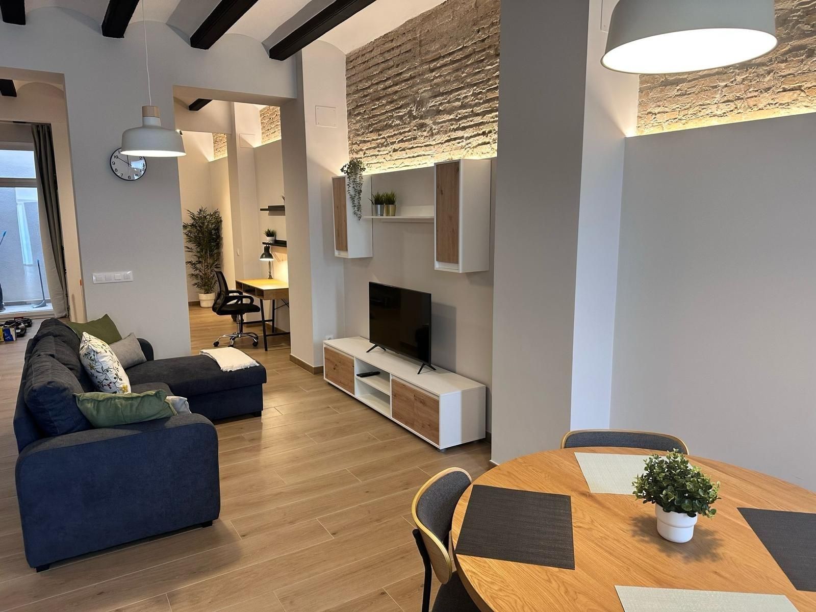 Sala d'estar de Apartament de lloguer en  Valencia Capital
