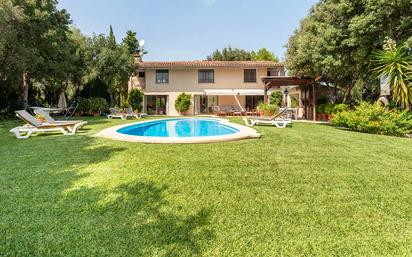 Jardí de Casa o xalet en venda en Pollença amb Aire condicionat, Piscina i Moblat