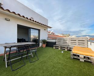 Terrace of Attic to rent in Girona Capital  with Air Conditioner, Heating and Parquet flooring