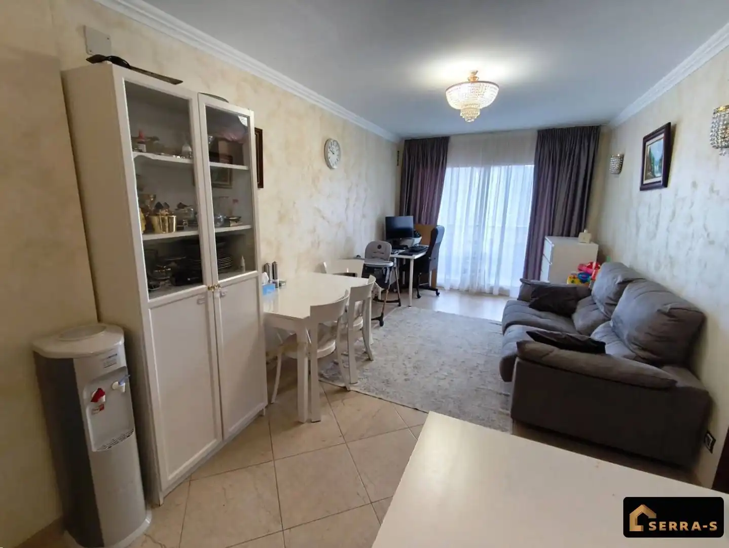 Sala d'estar de Àtic en venda en Pineda de Mar amb Aire condicionat, Calefacció i Terrassa