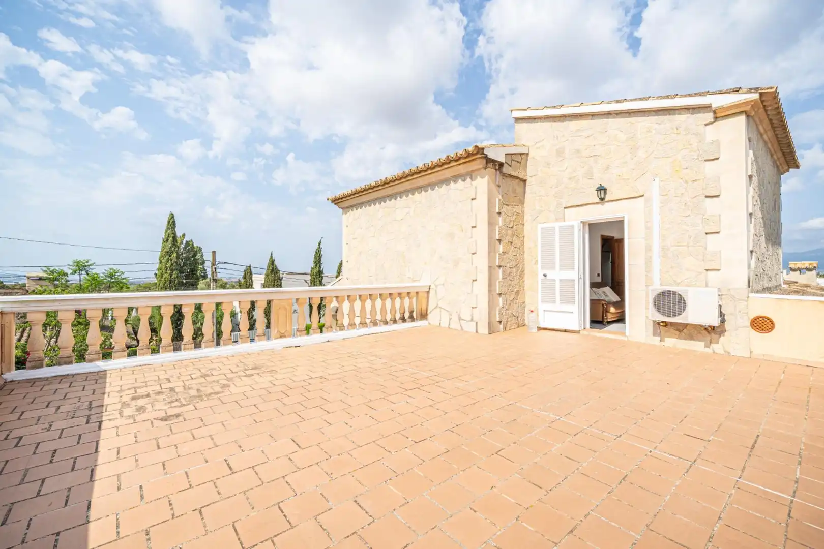 Terrassa de Casa o xalet en venda en Marratxí amb Aire condicionat, Calefacció i Jardí privat