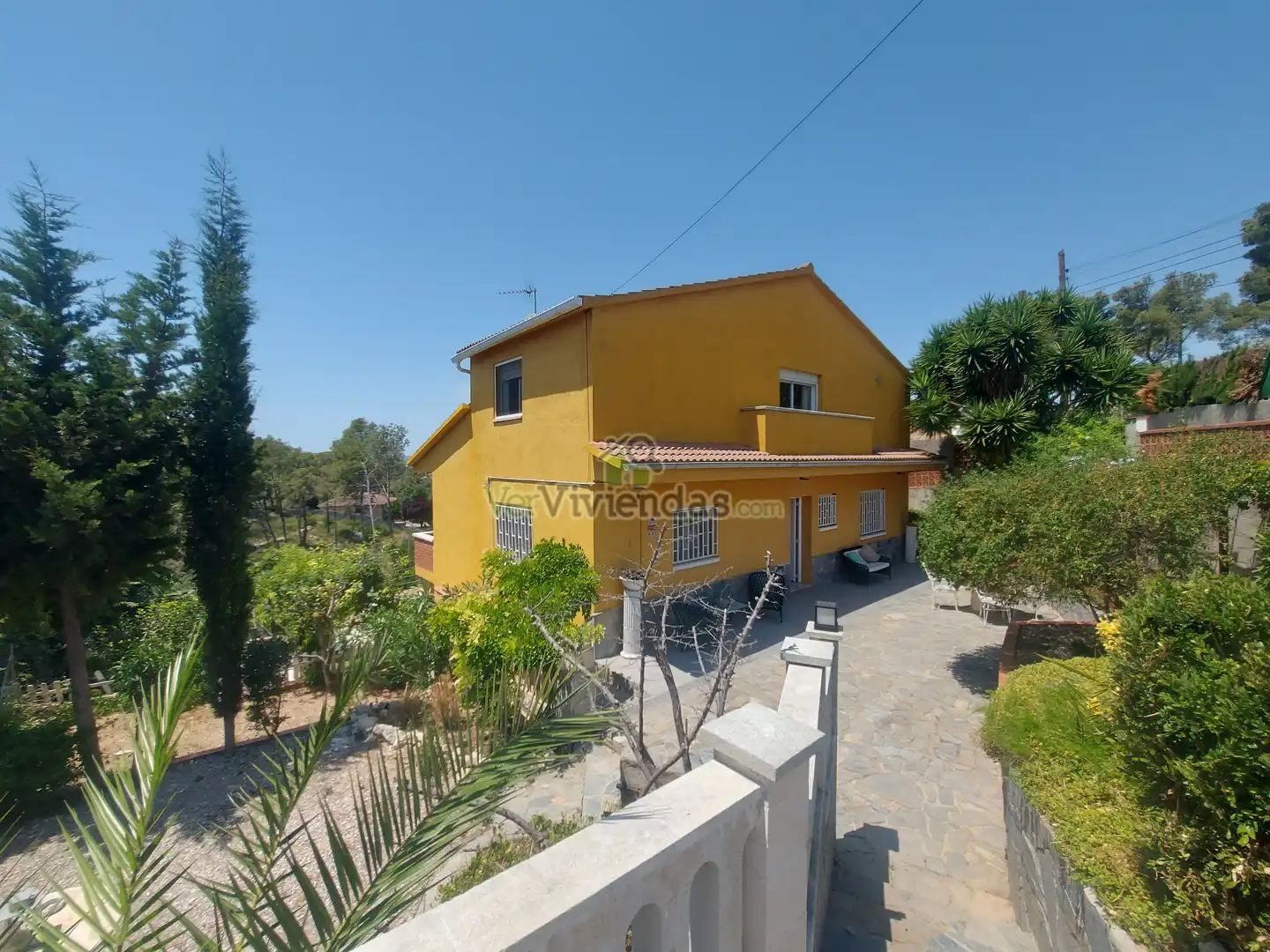 Vista exterior de Casa o xalet en venda en Olivella amb Calefacció, Jardí privat i Parquet