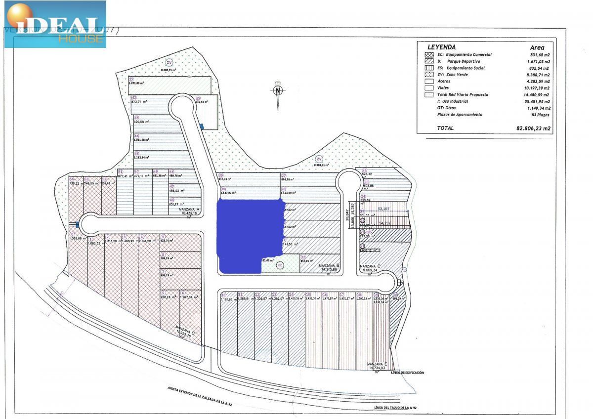 Terreny industrial en venda a Láchar