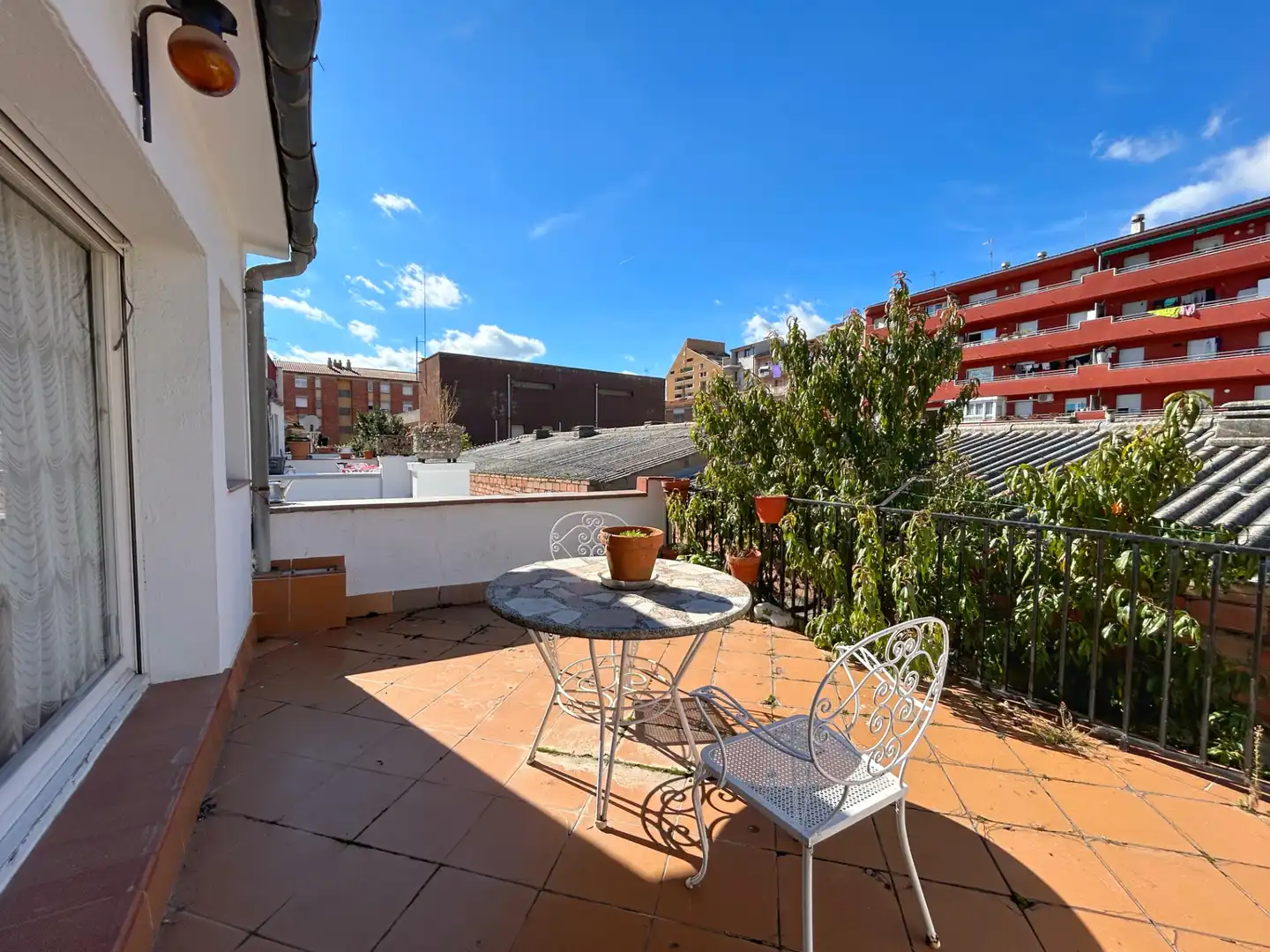 Terrasse von Einfamilien-Reihenhaus zum Verkauf in Vic mit Heizung, Terrasse und Abstellraum