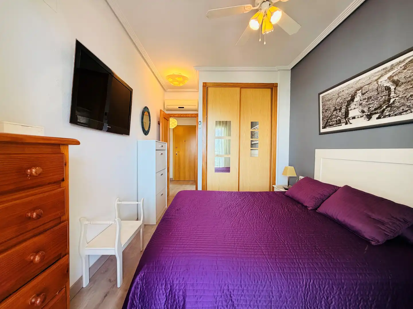 Bedroom of Flat for sale in Elche / Elx  with Air Conditioner, Heating and Swimming Pool