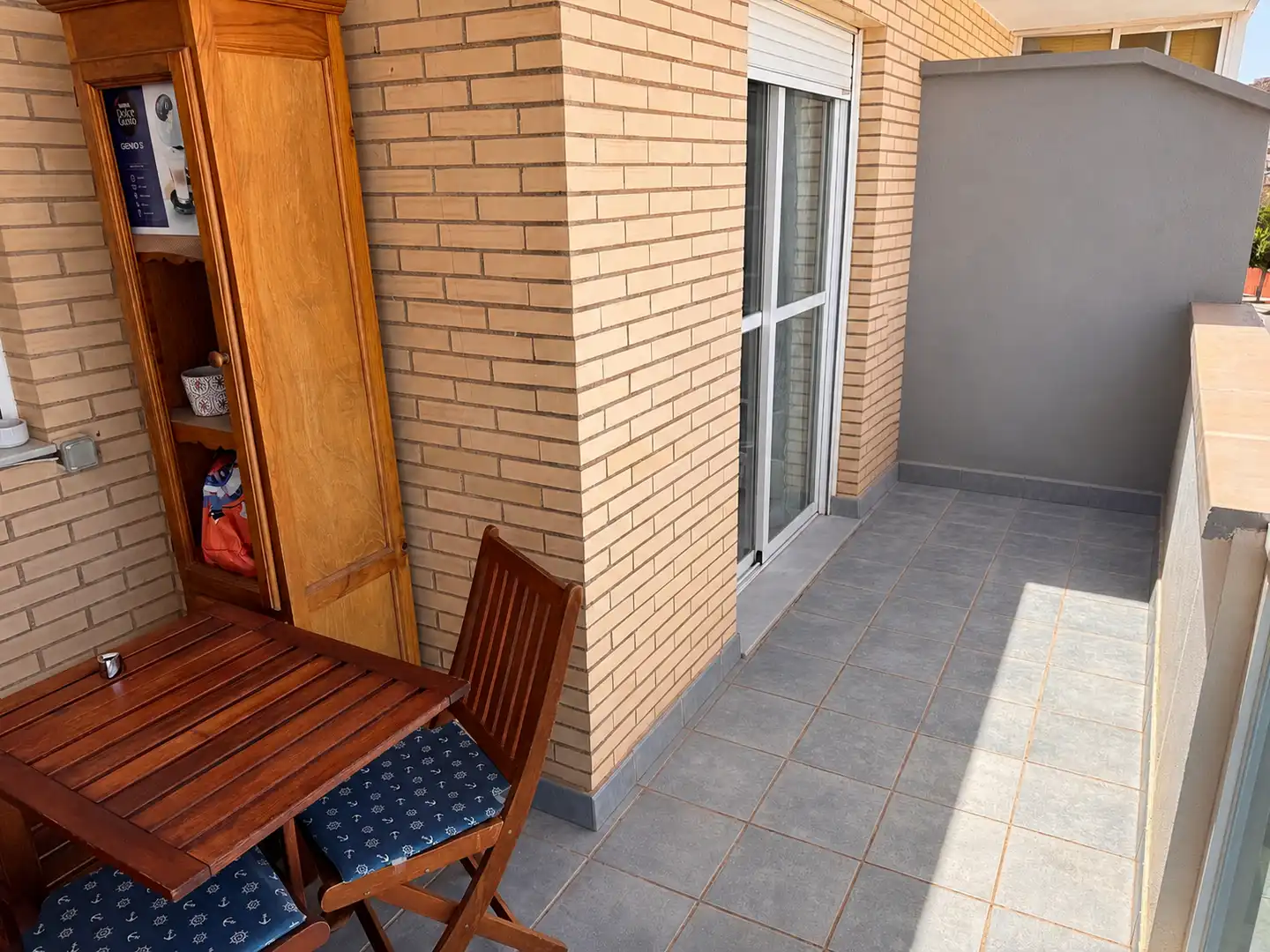 Terrassa de Apartament en venda en Roquetas de Mar amb Aire condicionat, Terrassa i Moblat