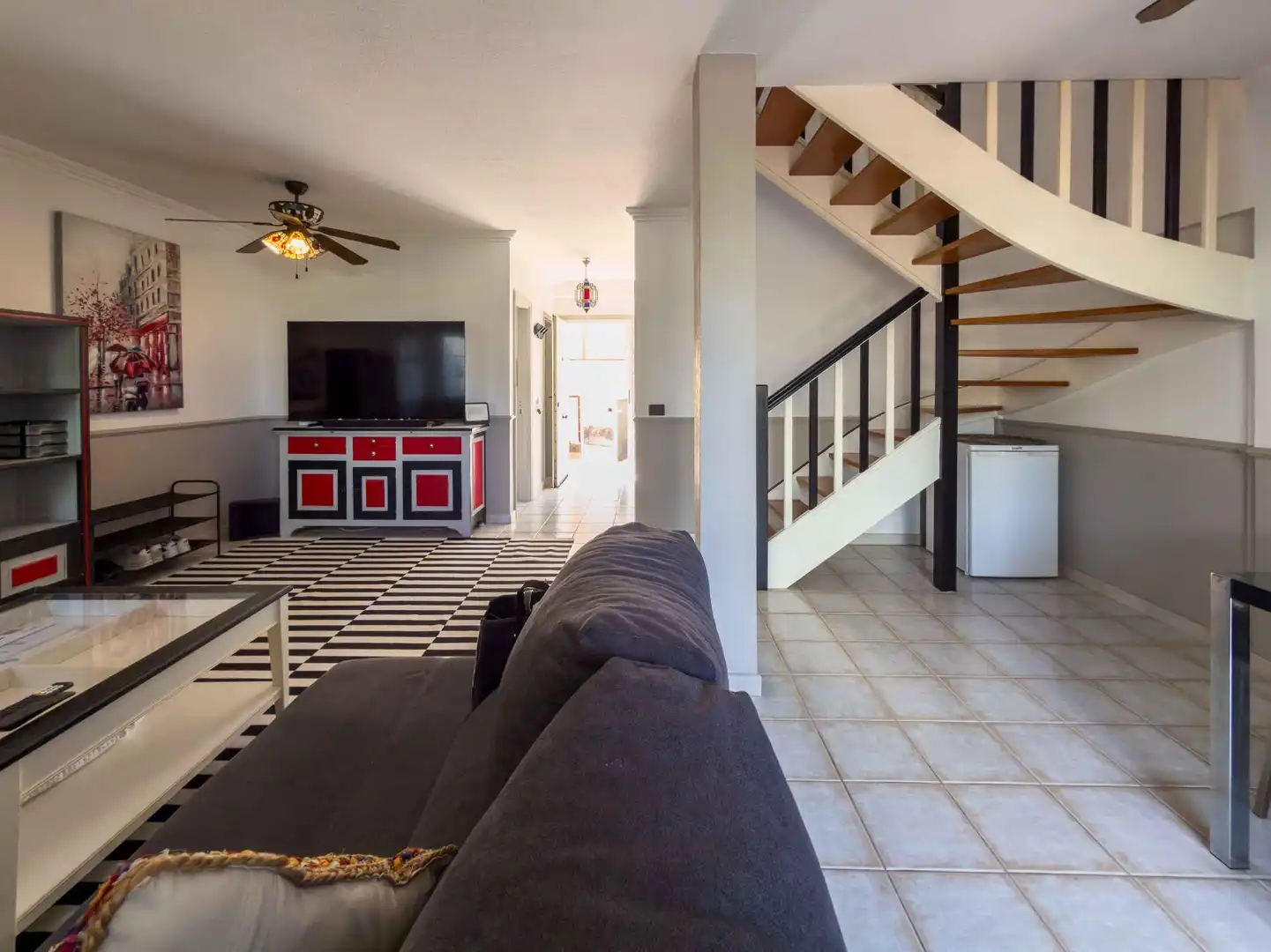 Sala de estar de Casa o chalet de alquiler en Arona con Terraza