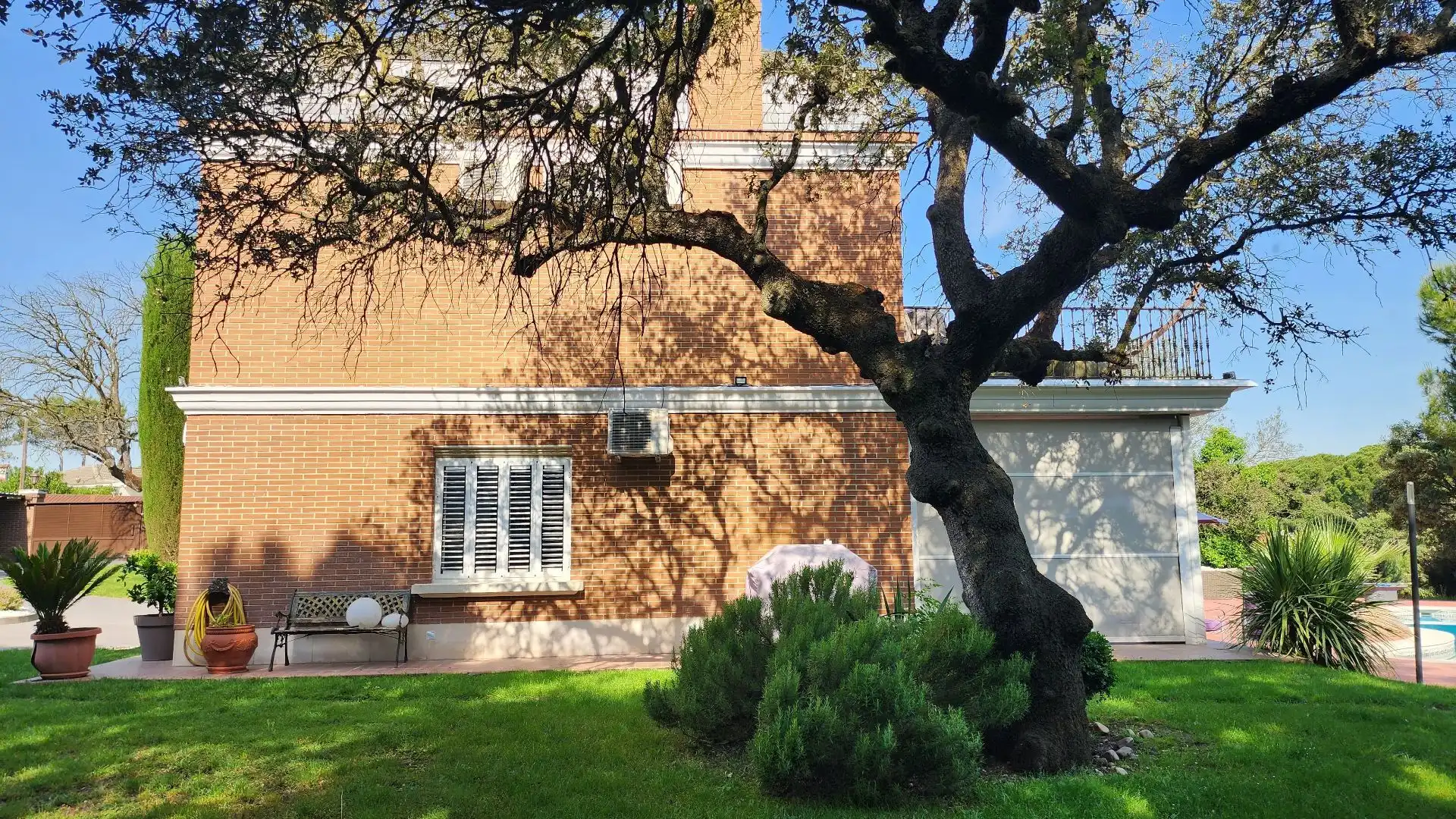 Vista exterior de Casa o chalet en venta en Villaviciosa de Odón con Aire acondicionado, Calefacción y Terraza
