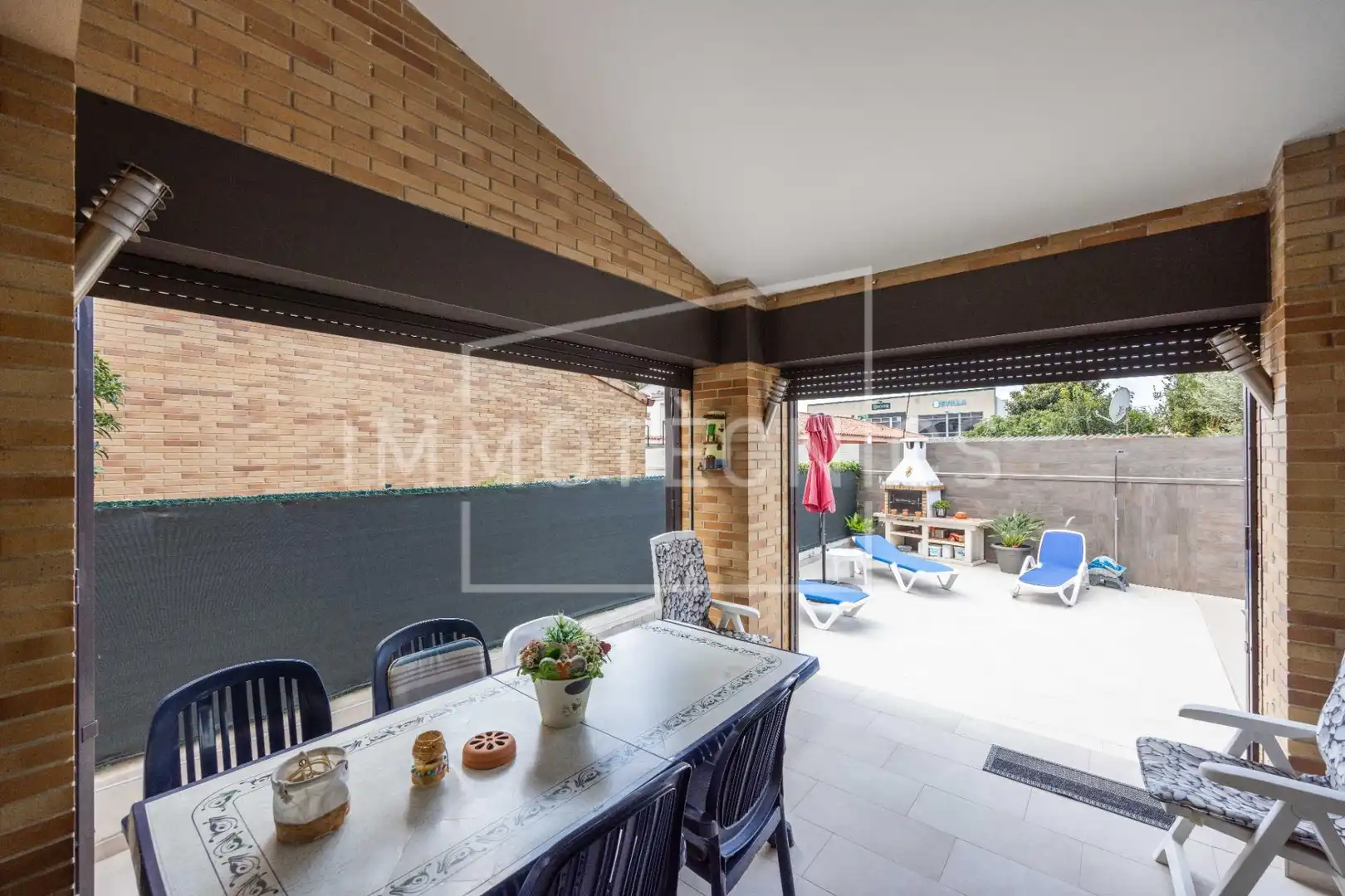 Terrassa de Casa o xalet en venda en Pineda de Mar amb Aire condicionat, Calefacció i Jardí privat