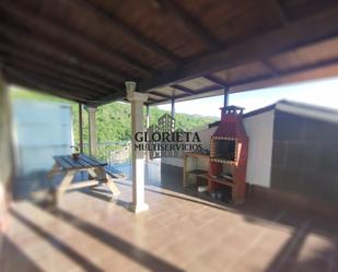 Terrace of House or chalet for sale in A Lama    with Terrace, Storage room and Swimming Pool