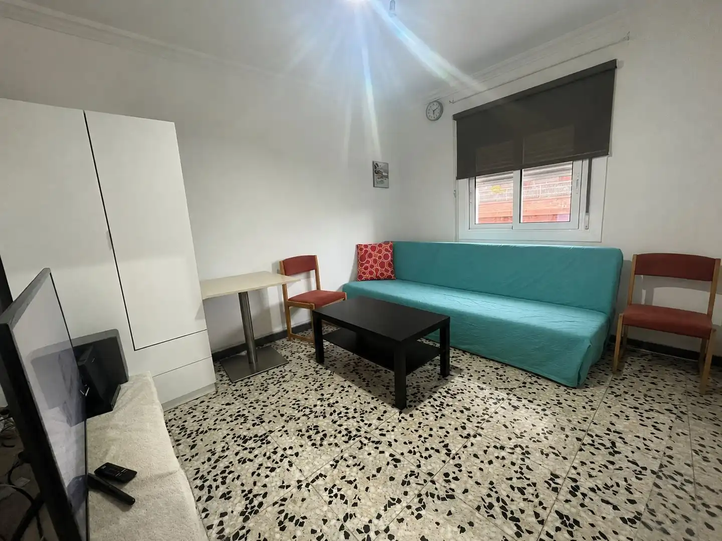 Living room of Flat for sale in Badalona