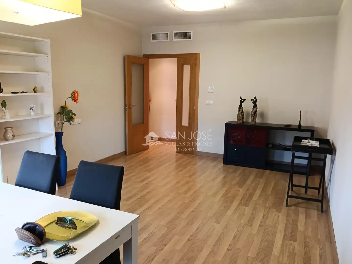 Living room of Flat for sale in Aspe  with Heating, Terrace and Storage room