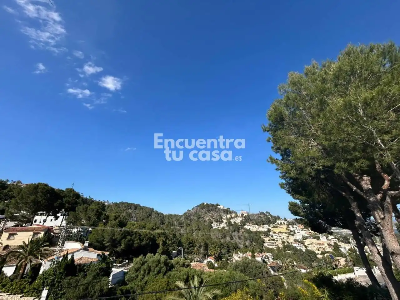 Vista exterior de Casa o xalet en venda en Benissa amb Calefacció, Jardí privat i Terrassa