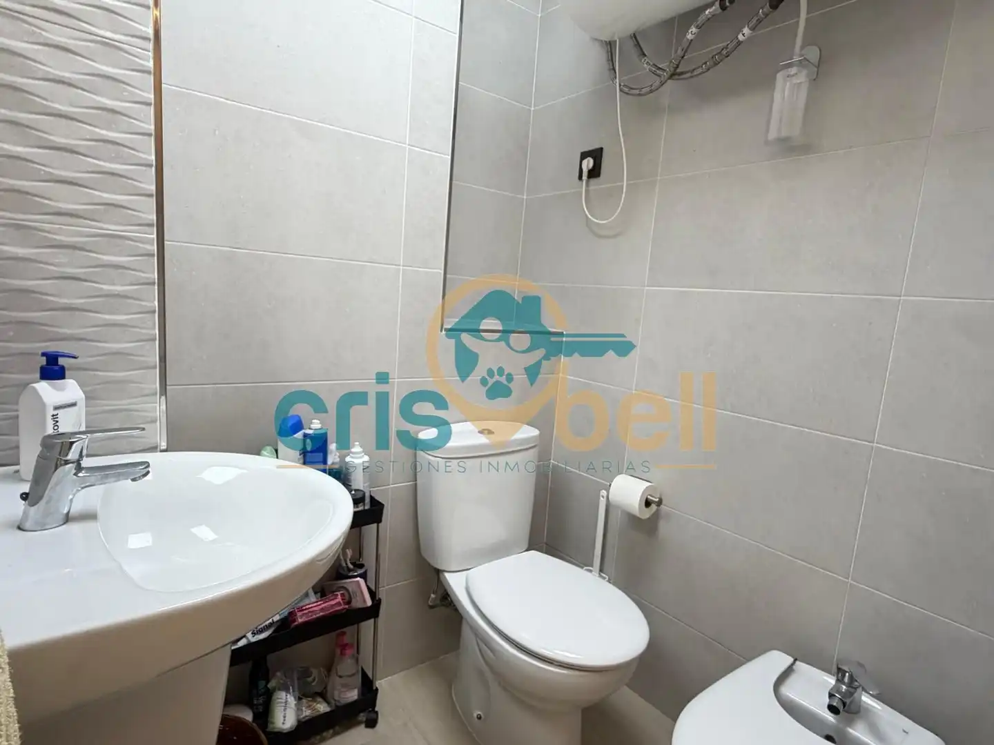 Badezimmer von Wohnung zum Verkauf in Lorca mit Klimaanlage, Möbliert und Ofen
