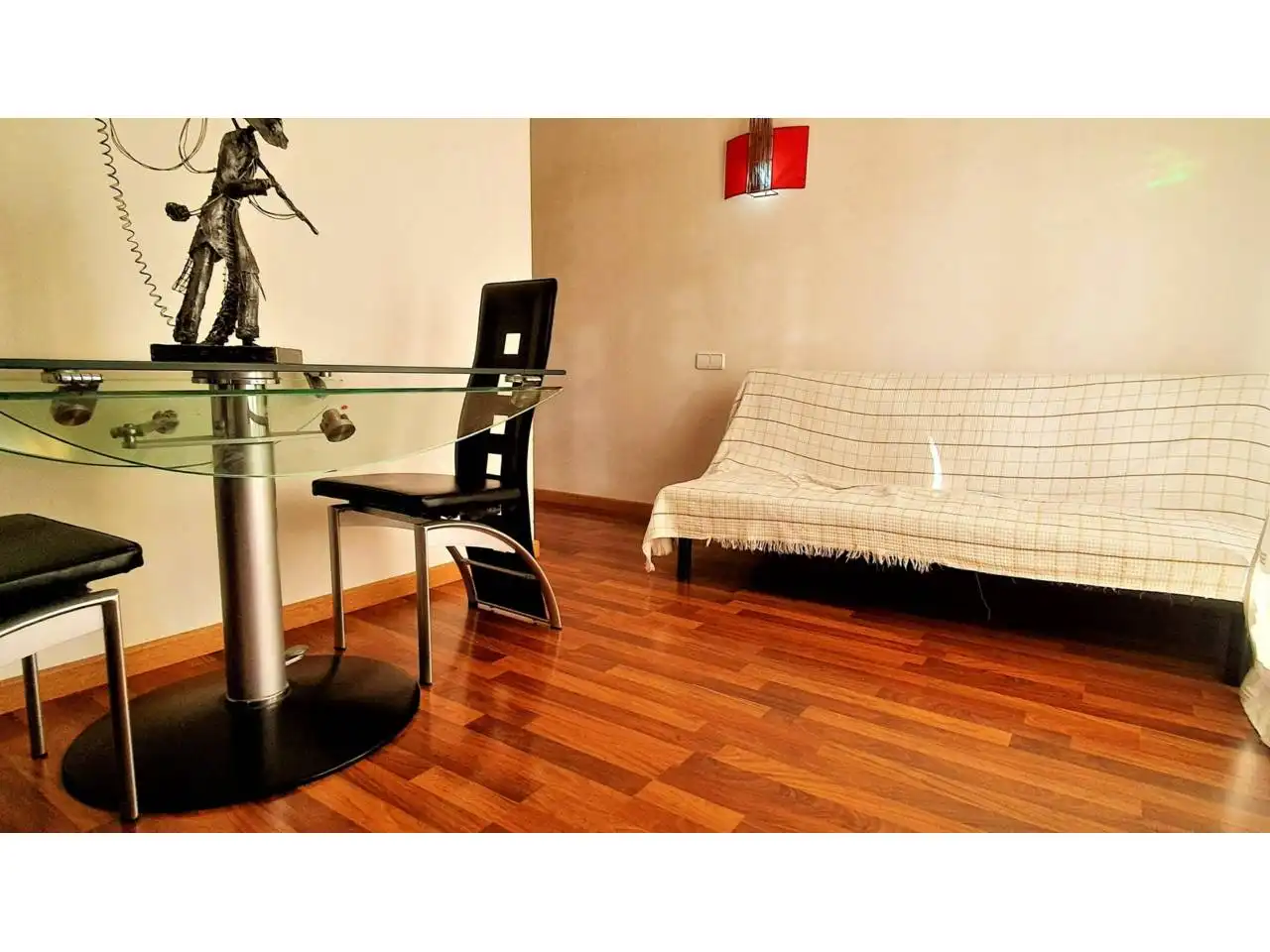 Sala de estar de Piso en venta en Roquetas de Mar con Aire acondicionado, Calefacción y Parquet