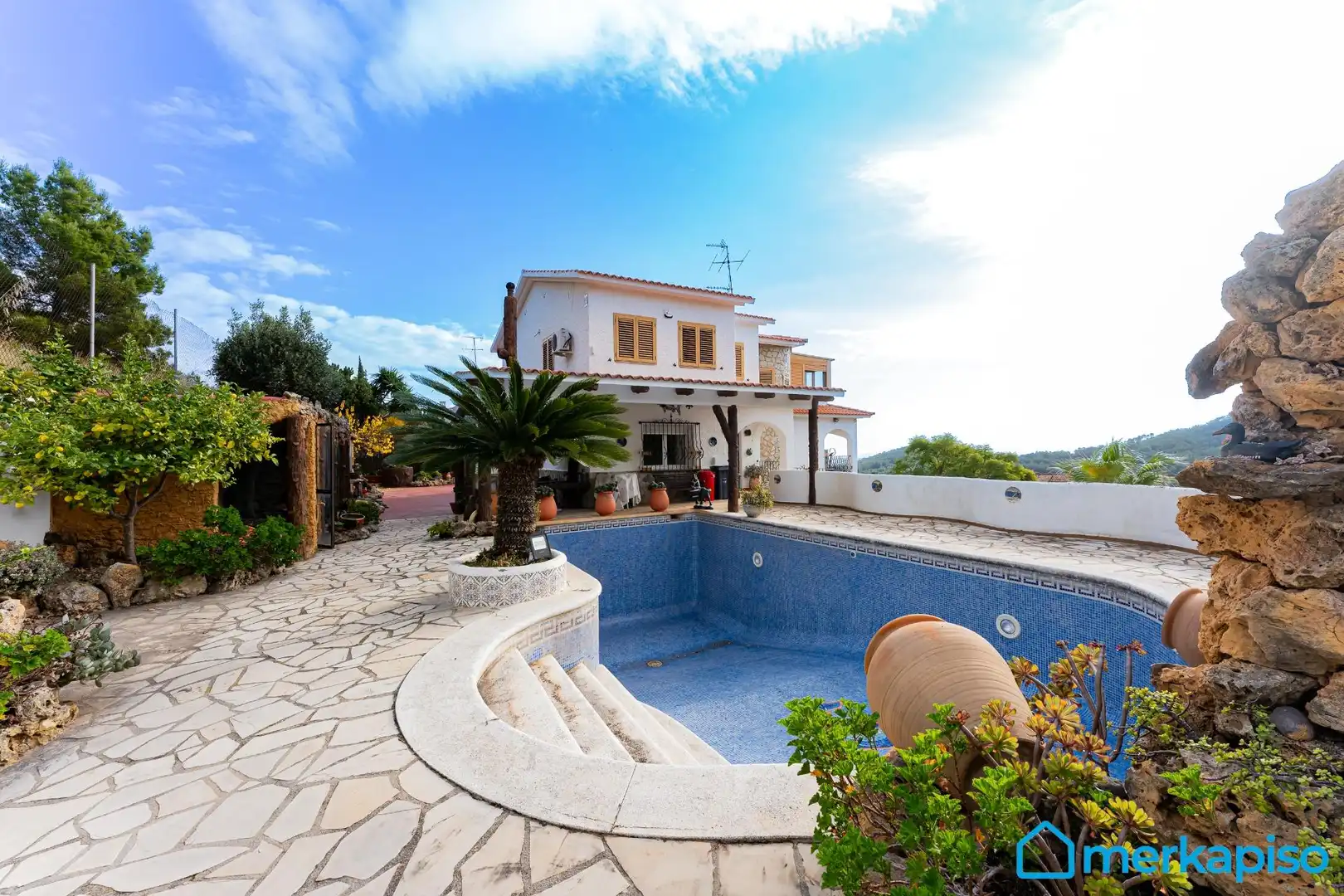 Swimming pool of Country homes for sale in Gavà  with Heating, Private garden and Swimming Pool