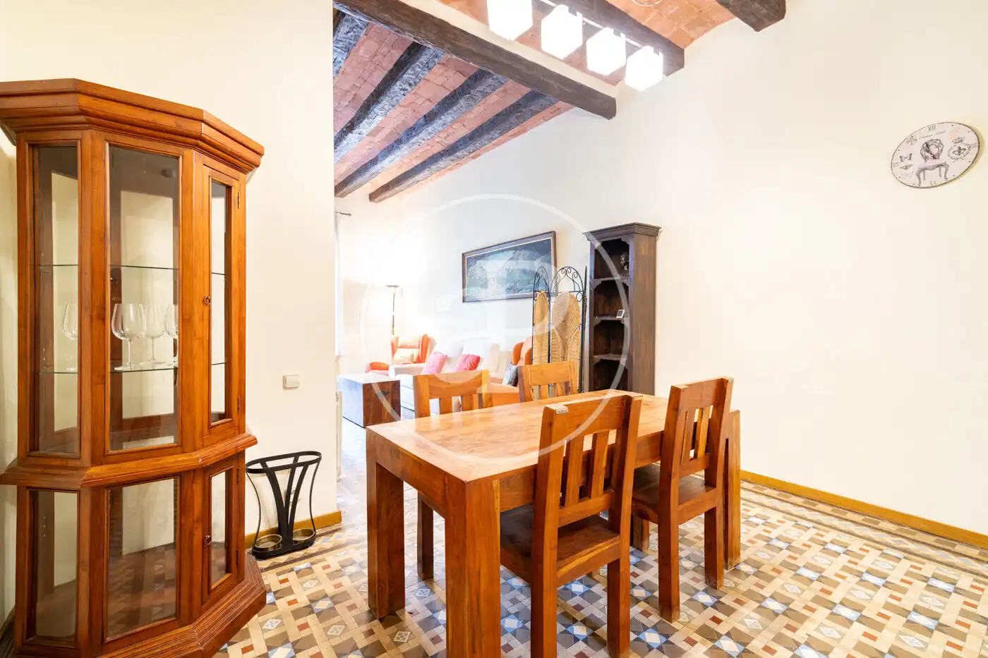 Dining room of Flat for sale in Barcelona  with Heating and Balcony