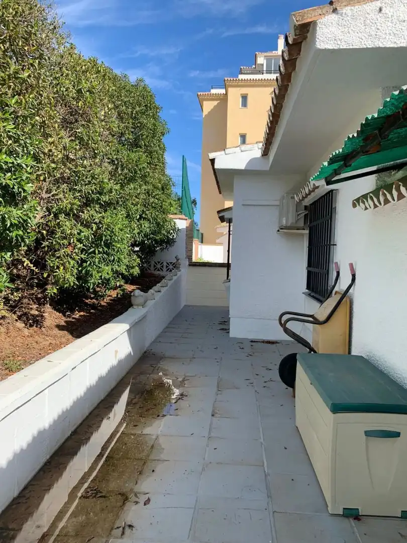 Terraza de Casa o chalet en venta en Mijas con Aire acondicionado, Jardín privado y Trastero