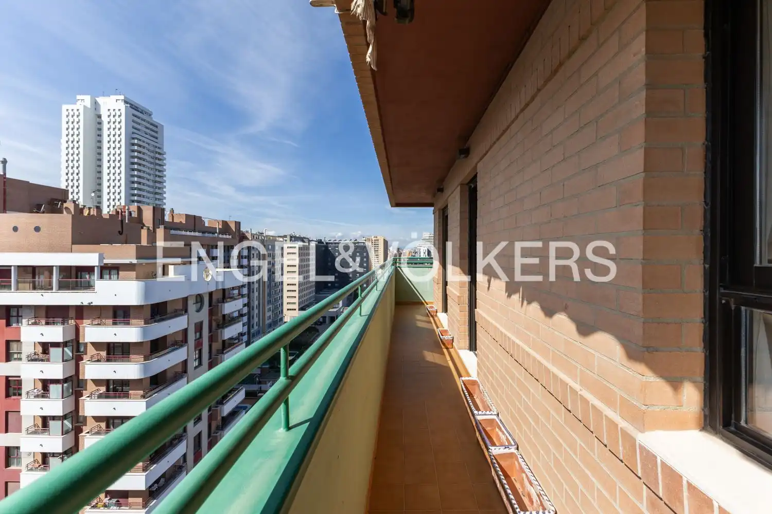Terrasse von Wohnung zum Verkauf in Valencia mit Klimaanlage, Heizung und Terrasse