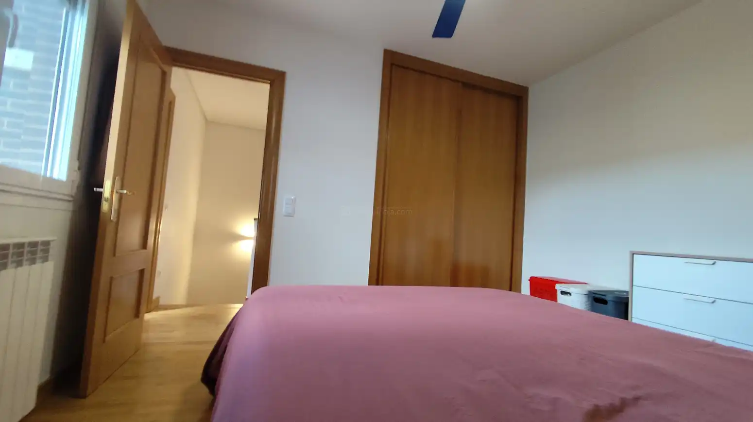 Schlafzimmer von Wohnung zur Miete in Villamediana de Iregua mit Heizung, Parkett und Terrasse