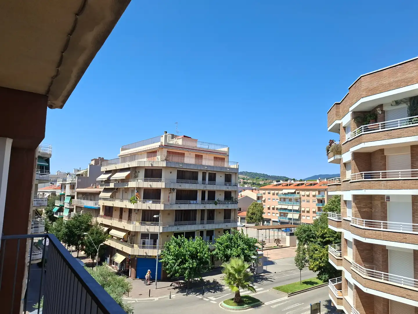 Terrasse von Wohnung zur Miete in Pineda de Mar mit Terrasse, Möbliert und Ofen