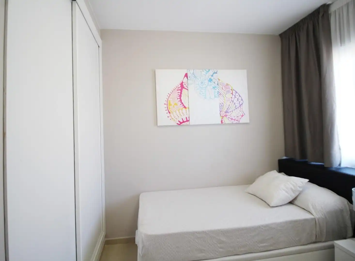 Schlafzimmer von Wohnungen zum Verkauf in Oropesa del Mar / Orpesa mit Klimaanlage, Privatgarten und Terrasse