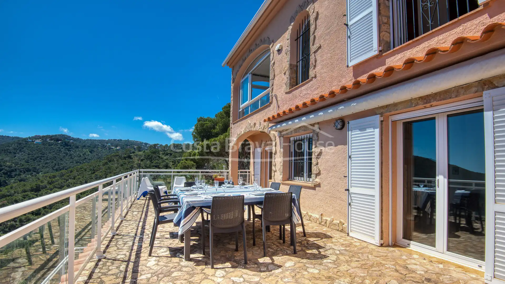Terrassa de Casa o xalet en venda en Begur amb Calefacció, Jardí privat i Terrassa
