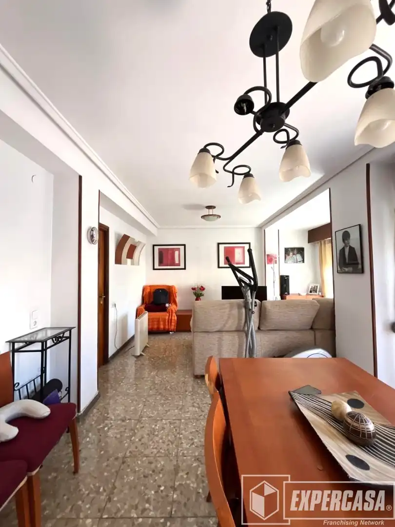 Sala de estar de Piso en venta en Valencia con Aire acondicionado y Trastero