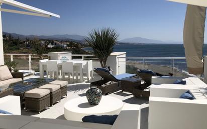 Terrasse von Dachboden zum verkauf in Estepona mit Klimaanlage und Terrasse