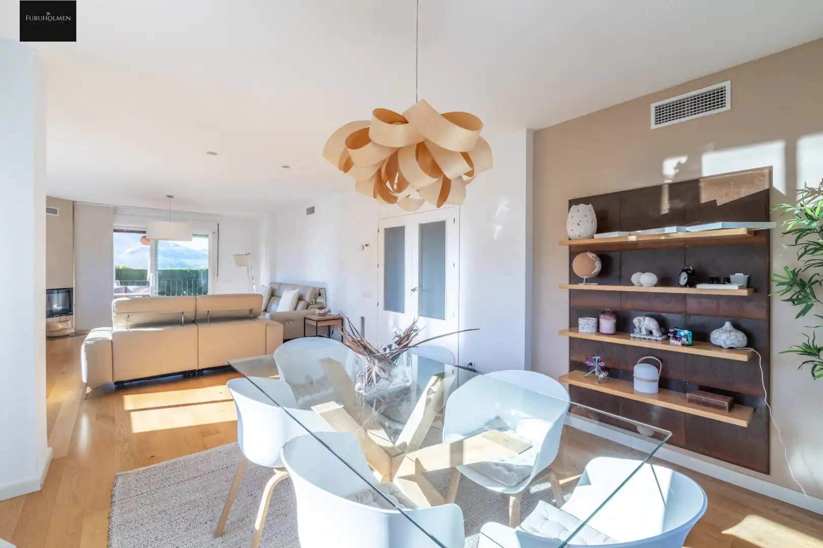 Dining room of Houses for sale in Atarfe  with Air Conditioner, Heating and Private garden