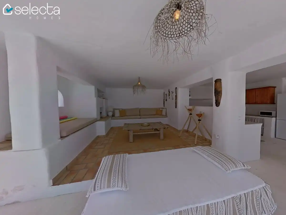 Wohnzimmer von Haus oder Chalet zum Verkauf in Dénia mit Klimaanlage, Heizung und Terrasse