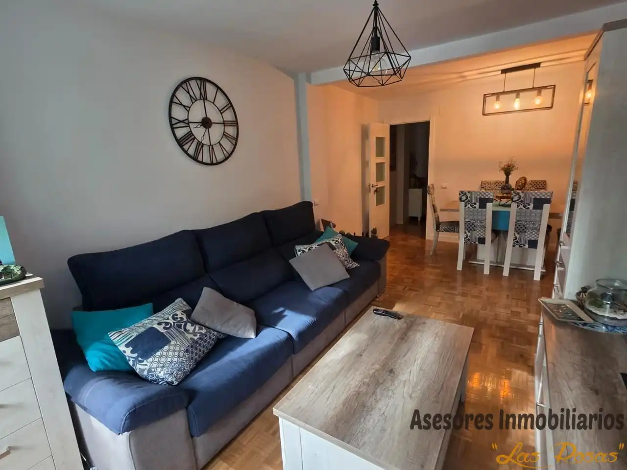 Wohnzimmer von Wohnung zum Verkauf in Madrid mit Klimaanlage, Heizung und Parkett