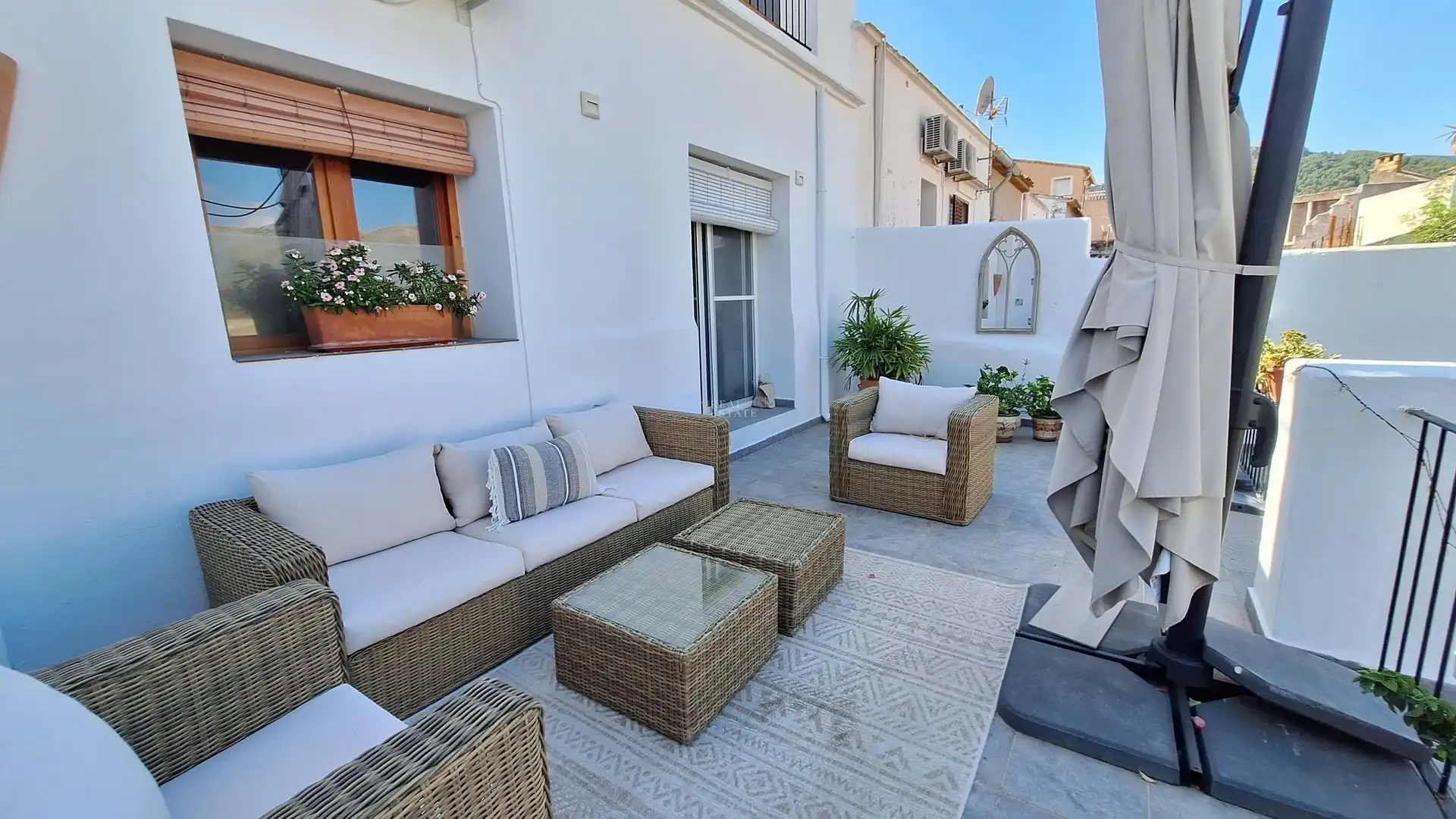 Terrassa de Casa adosada en venda en Orba amb Aire condicionat, Calefacció i Terrassa