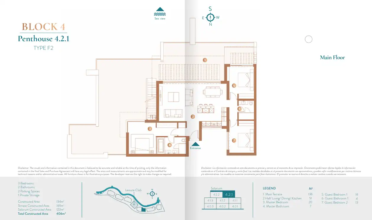 Penthouse with terrace for sale in Ojén pueblo, imagen 26