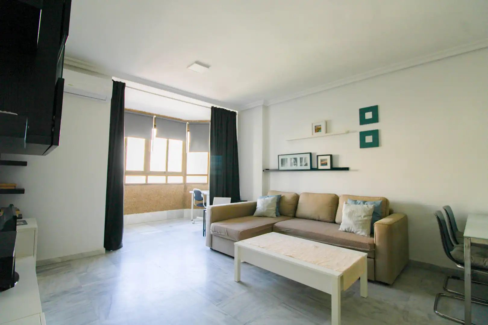 Sala d'estar de Estudi de lloguer en Paseo Marítimo - San José - La Laguna