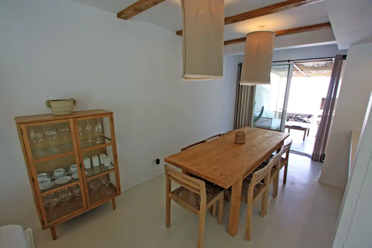 Comedor de Casa adosada en venta en Dénia con Jardín privado y Alarma