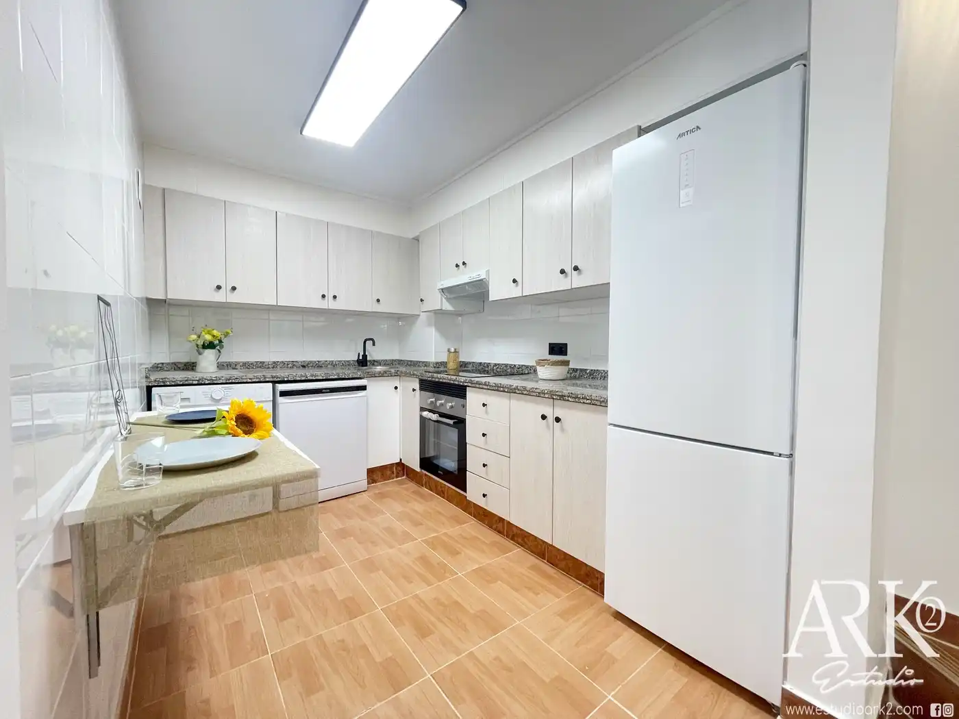 Cocina de Casa o chalet en venta en Gandia con Terraza, Amueblado y Horno