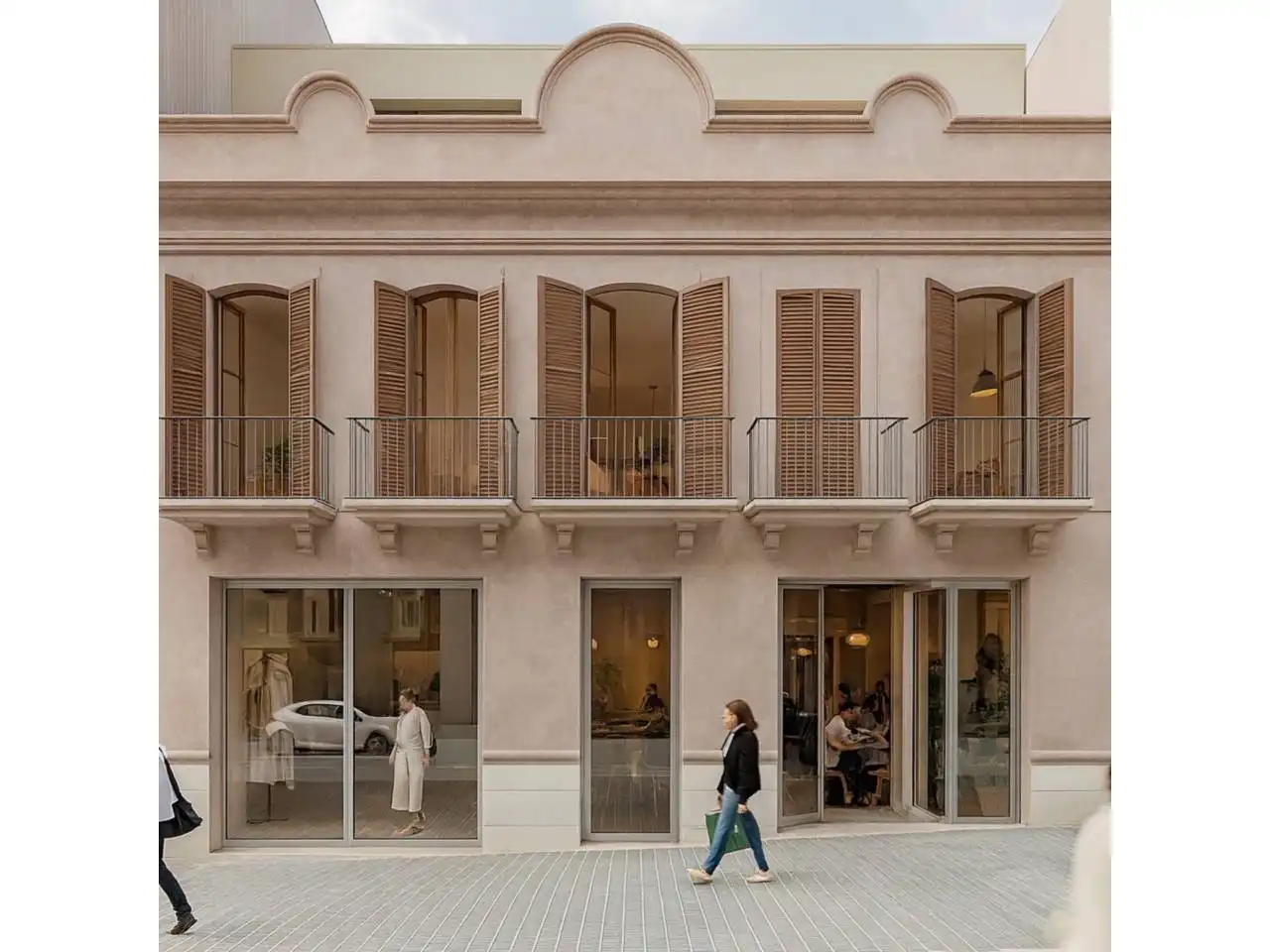 Vista exterior de Piso en venta en Sant Cugat del Vallès con Aire acondicionado, Calefacción y Parquet