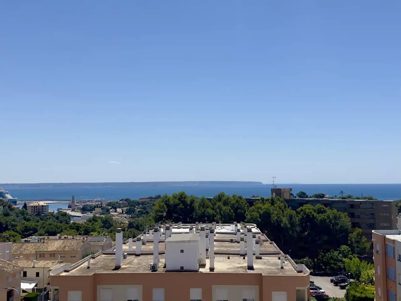 Vista exterior de Estudio en venta en  Palma de Mallorca con Aire acondicionado, Calefacción y Amueblado