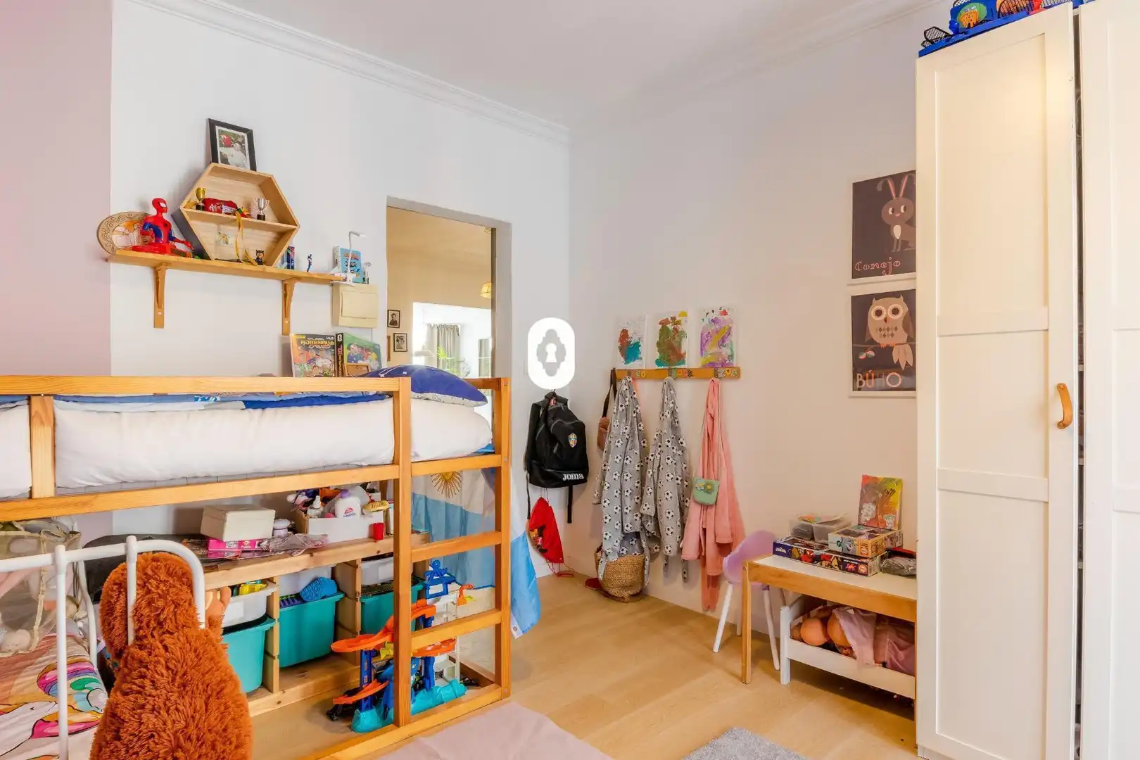 Bedroom of Flat for sale in Inca  with Air Conditioner, Parquet flooring and Terrace