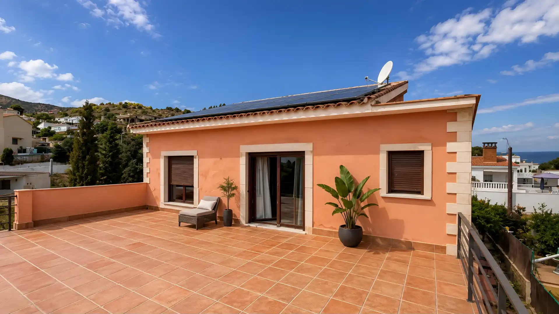 Terraza de Casa o chalet en venta en Málaga con Aire acondicionado, Calefacción y Jardín privado