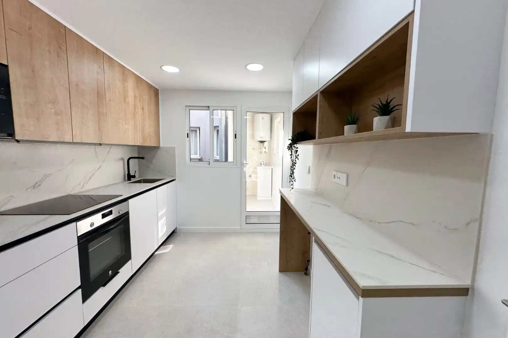 Cocina de Apartamento en venta en Benejúzar con Aire acondicionado, Terraza y Horno