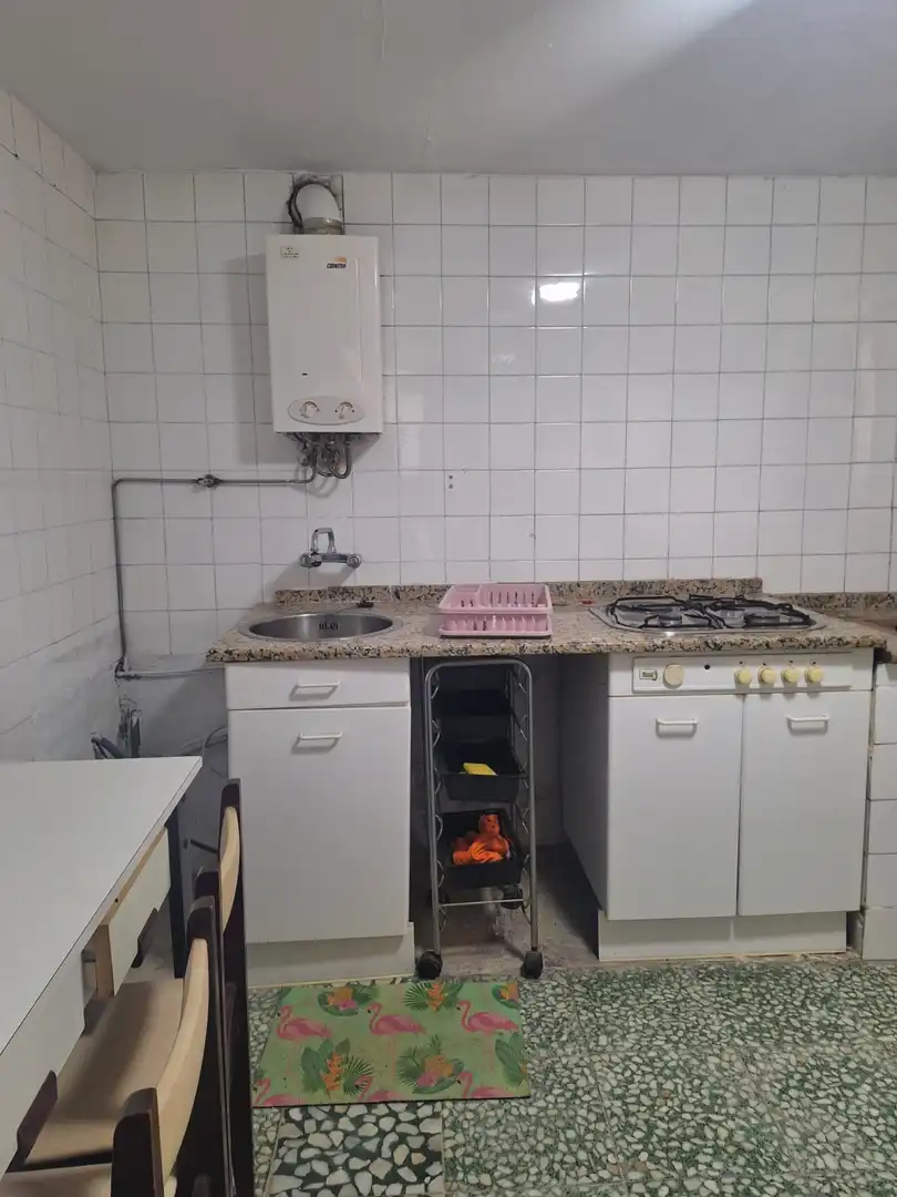 Cuina de Casa o xalet en venda en Pomar de Valdivia amb Traster i Moblat