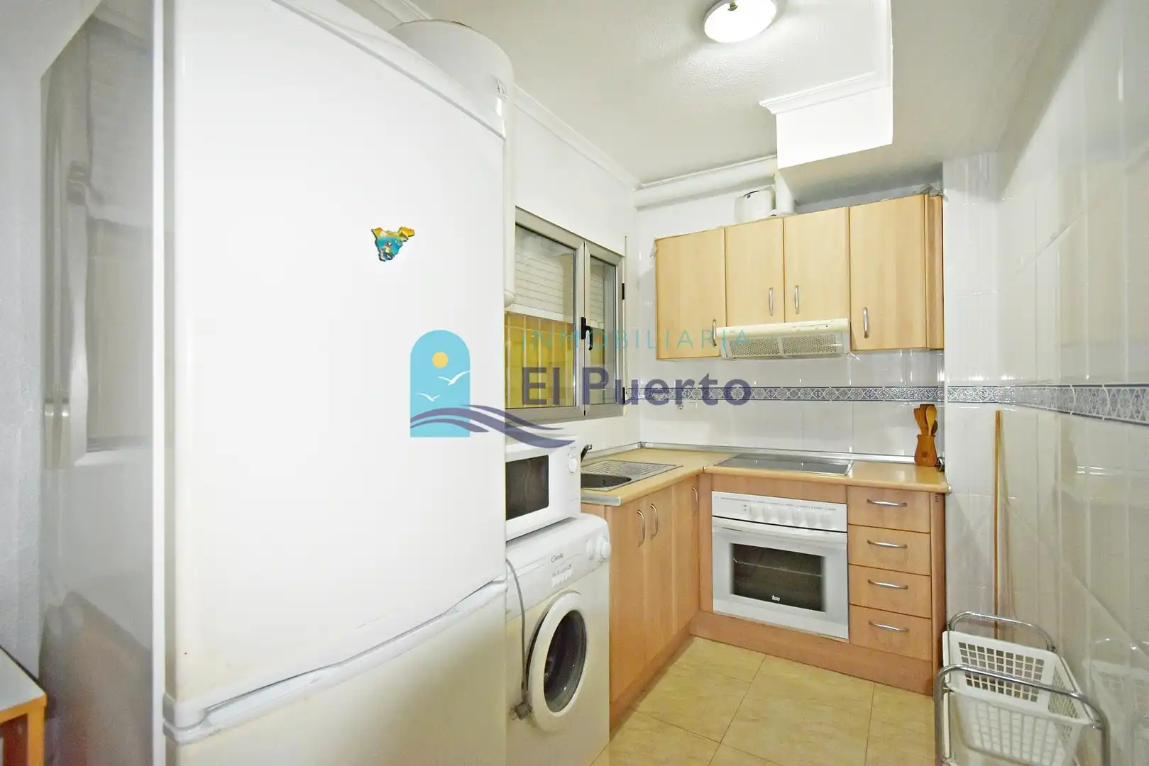 Cocina de Apartamento en venta en Mazarrón con Amueblado