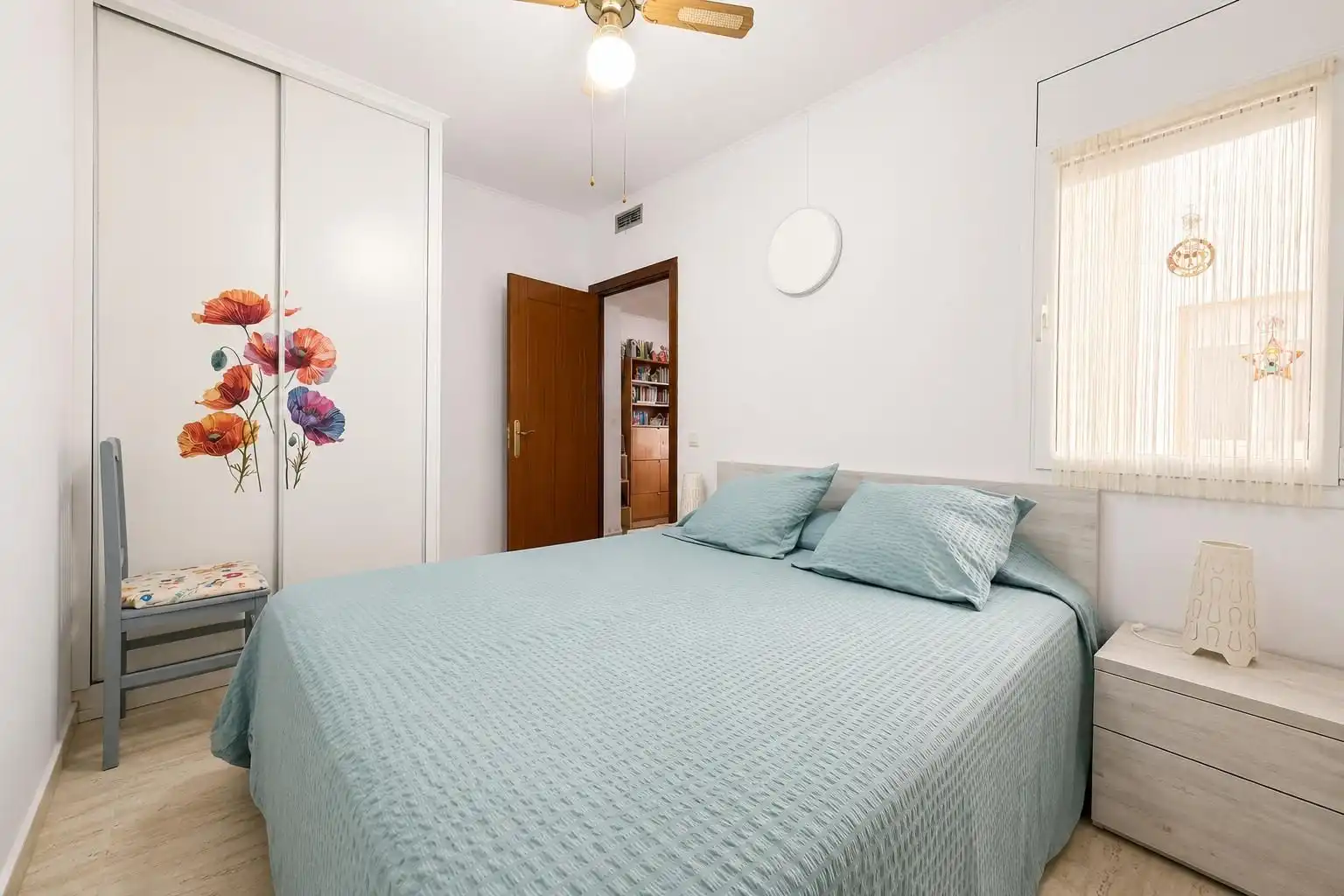 Bedroom of Apartments for sale in Roses  with Air Conditioner, Heating and Terrace