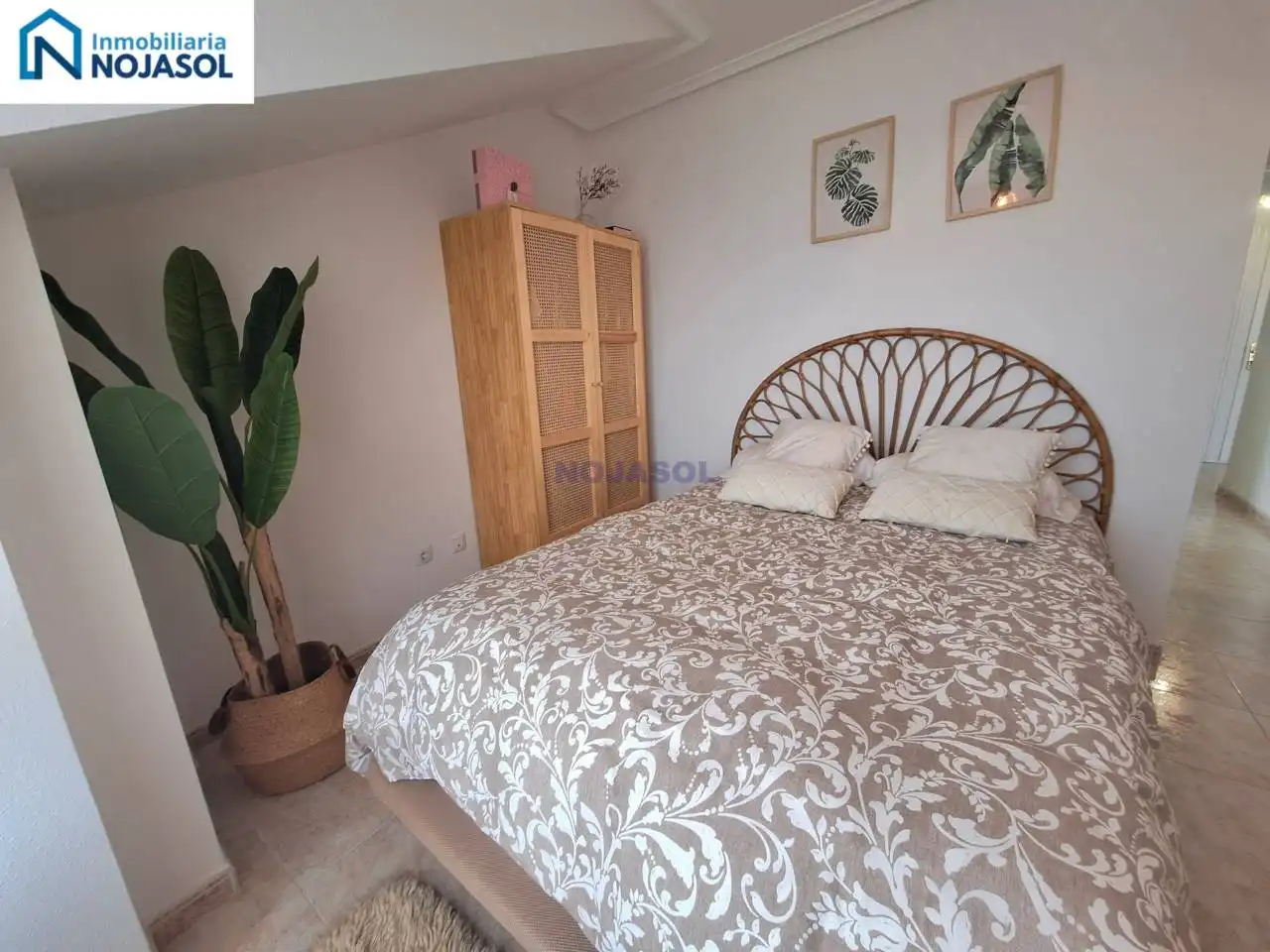 Schlafzimmer von Wohnungen zur Miete in Noja mit Heizung, Parkett und Terrasse