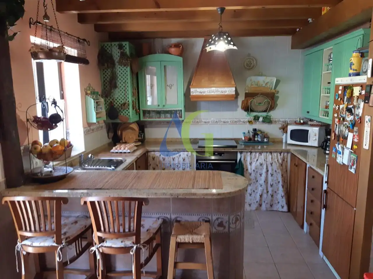 Cocina de Casa o chalet en venta en Carrocera con Calefacción, Trastero y Amueblado