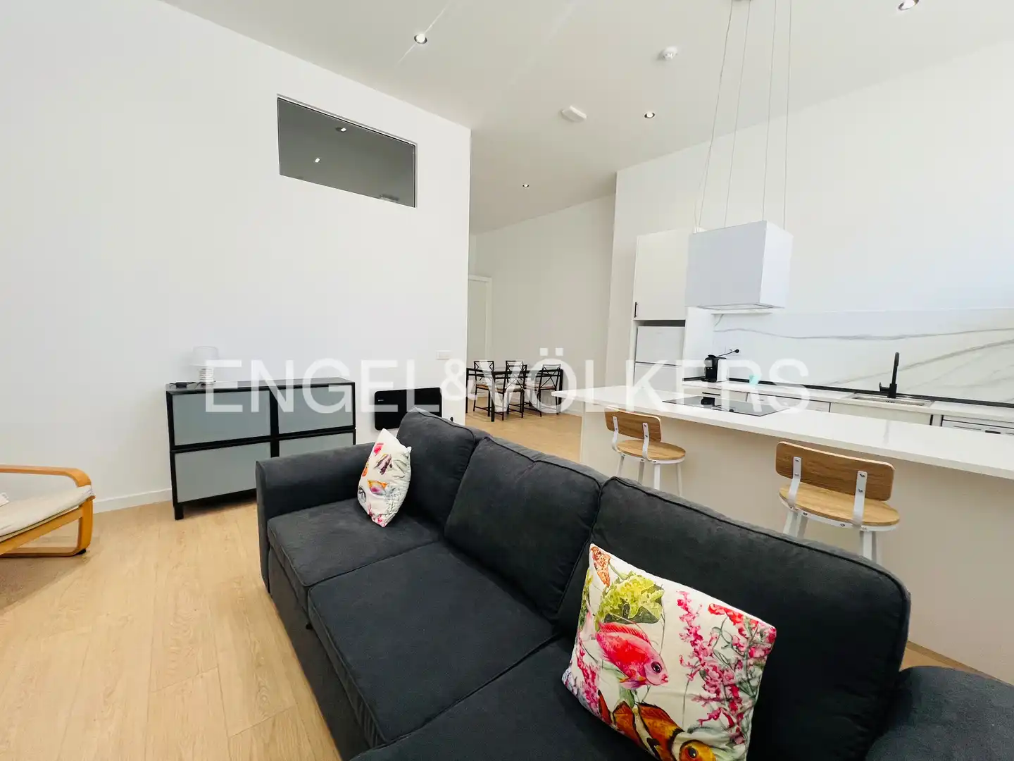 Living room of Lofts for rent in San Sebastián de los Reyes  with Air Conditioner and Heating