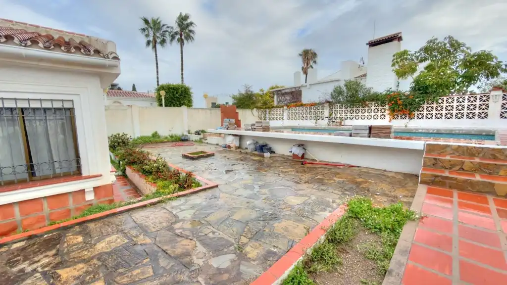 Jardín de Casa o chalet de alquiler en Vélez-Málaga con Jardín privado, Piscina y Amueblado